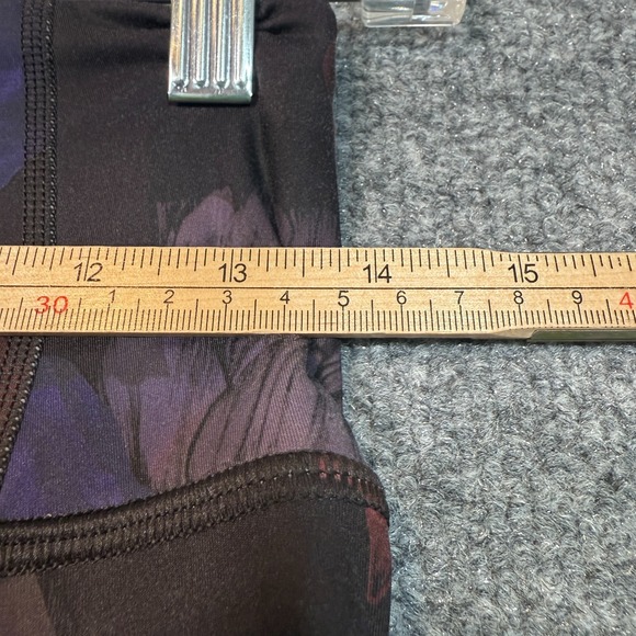 Athleta Rainier Printed Tight Leggings Womens Medium Floral Stretch Mid Rise - Picture 4 of 12